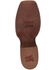Image #7 - Tony Lama Men's Arena Asher Western Boots - Broad Square Toe, Brown, hi-res