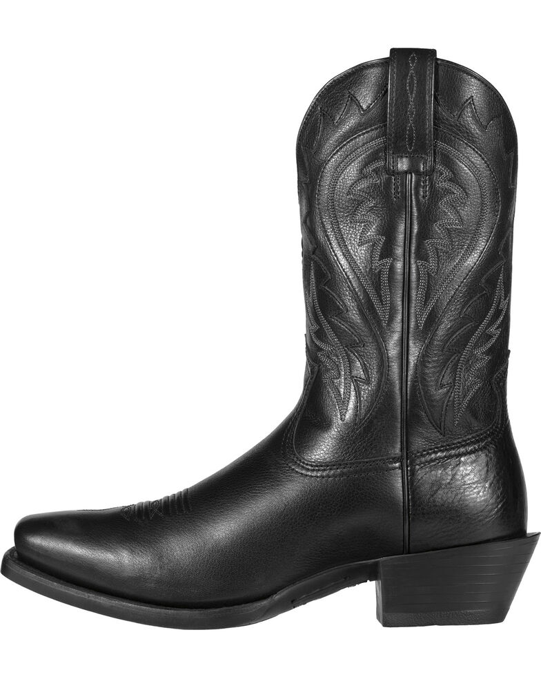 Ariat Legend Phoenix Cowboy Boots - Square Toe, Black, hi-res