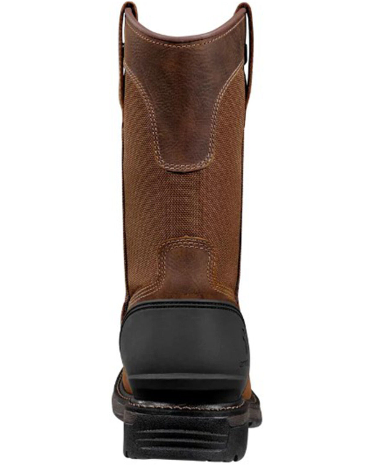 Image #5 - Carhartt Men's 11" Montana Water Resistant Wellington Work Boots - Steel Toe, Brown, hi-res