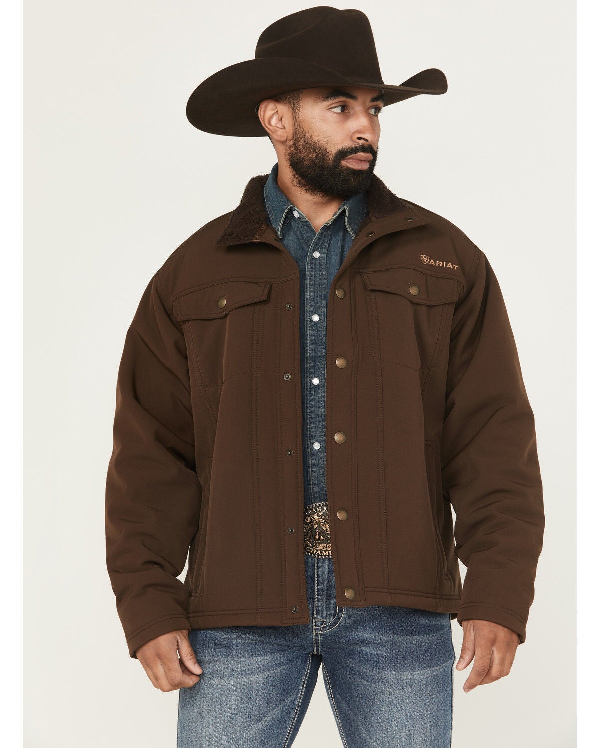Ariat Men's Vernon Sherpa 2.0 Snap jacket - Country Outfitter