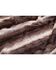 Image #3 - Carstens Home Brown Striped Chinchilla Plush Faux Fur Throw Blanket, Brown, hi-res