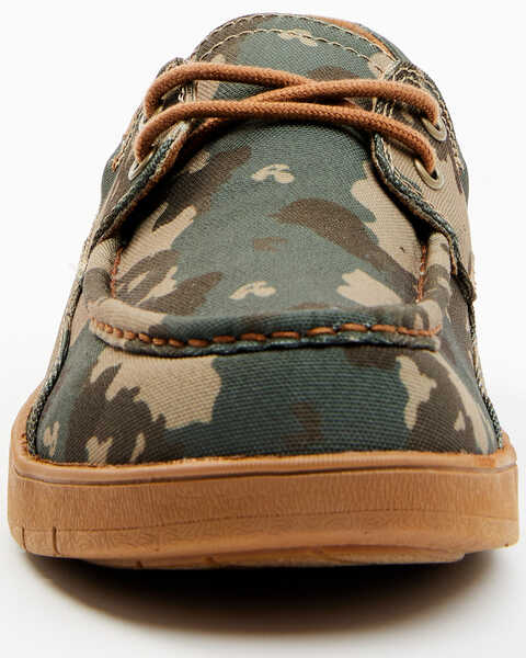 Image #4 - RANK 45® Men's Sanford 3 Camo Print Western Casual Shoes - Moc Toe, Camouflage, hi-res