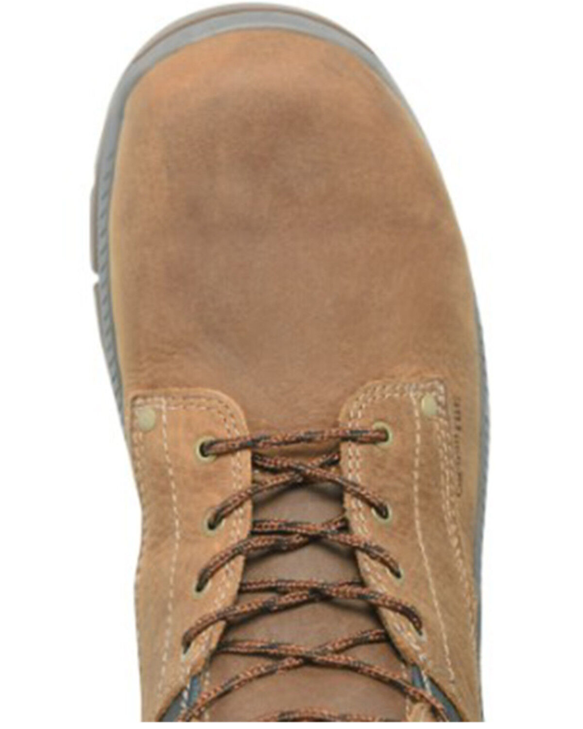 Image #5 - Carolina Men's Duke 8" Lace-Up Work Boots - Carbon Toe, Brown, hi-res
