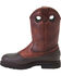 Georgia Boot Men's Mud Dog Work Boots - Steel Toe, Brown, hi-res