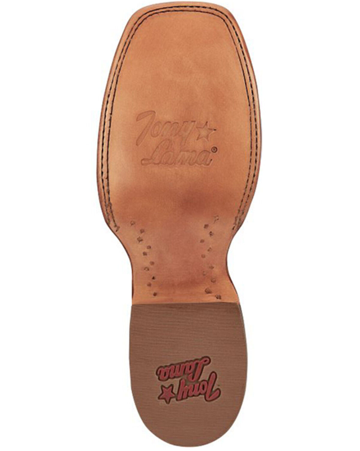 Image #7 - Tony Lama Men's Searcy Exotic Full Quill Ostrich Western Boots - Broad Square Toe, Dark Blue, hi-res