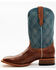 Image #3 - Cody James Men's Shasta Western Boots - Broad Square Toe, Blue, hi-res