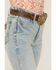 Image #2 - Wrangler Retro Women's Florence Light Wash High Rise Bailey Stretch Trouser Jeans, Light Wash, hi-res