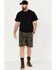 Image #1 - Hawx Men's Stretch Cargo Work Shorts, Camouflage, hi-res