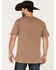 Cody James Men's Sunset Logo Graphic T-Shirt, Tan, hi-res