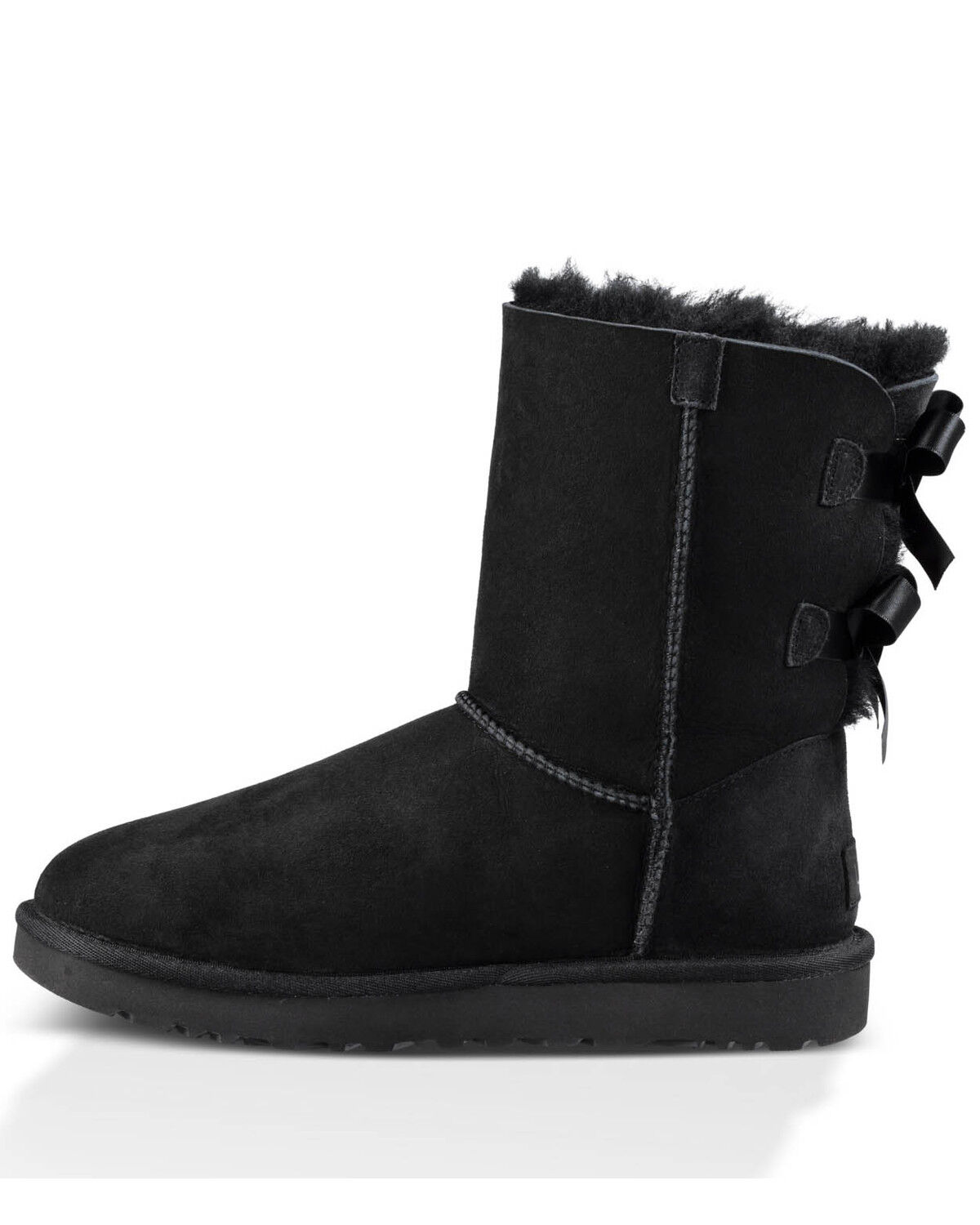 Image #3 - UGG Women's Bailey Bow II Boot, Black, hi-res