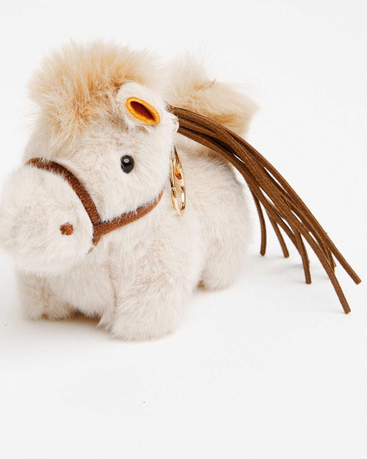 Image #3 - Shyanne Horse Plush Bag Charm, Ivory, hi-res