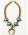 Image #3 - Shyanne Women's Golden Dreamcatcher Squash Blossom Necklace, Gold, hi-res