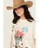 Image #2 - Girl Dangerous Women's Western Card Short Sleeve Tee , Natural, hi-res