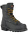 Image #1 - Hoss Men's 8" Cross Cut Waterproof Logger Work Boots - Composite Toe, Black, hi-res