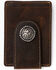 Image #1 - Cody James Men's Boot Stitch Money Clip Leather Wallet, Chocolate, hi-res
