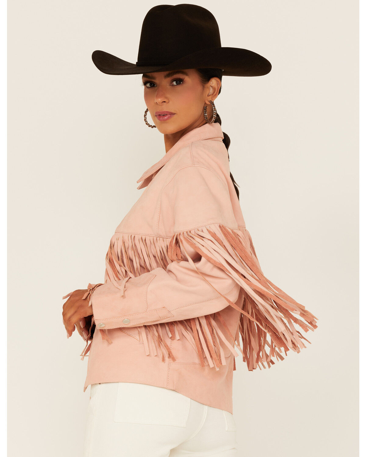 Image #4 - Understated Leather Women's Howling Moon Fringe Leather Jacket, , hi-res