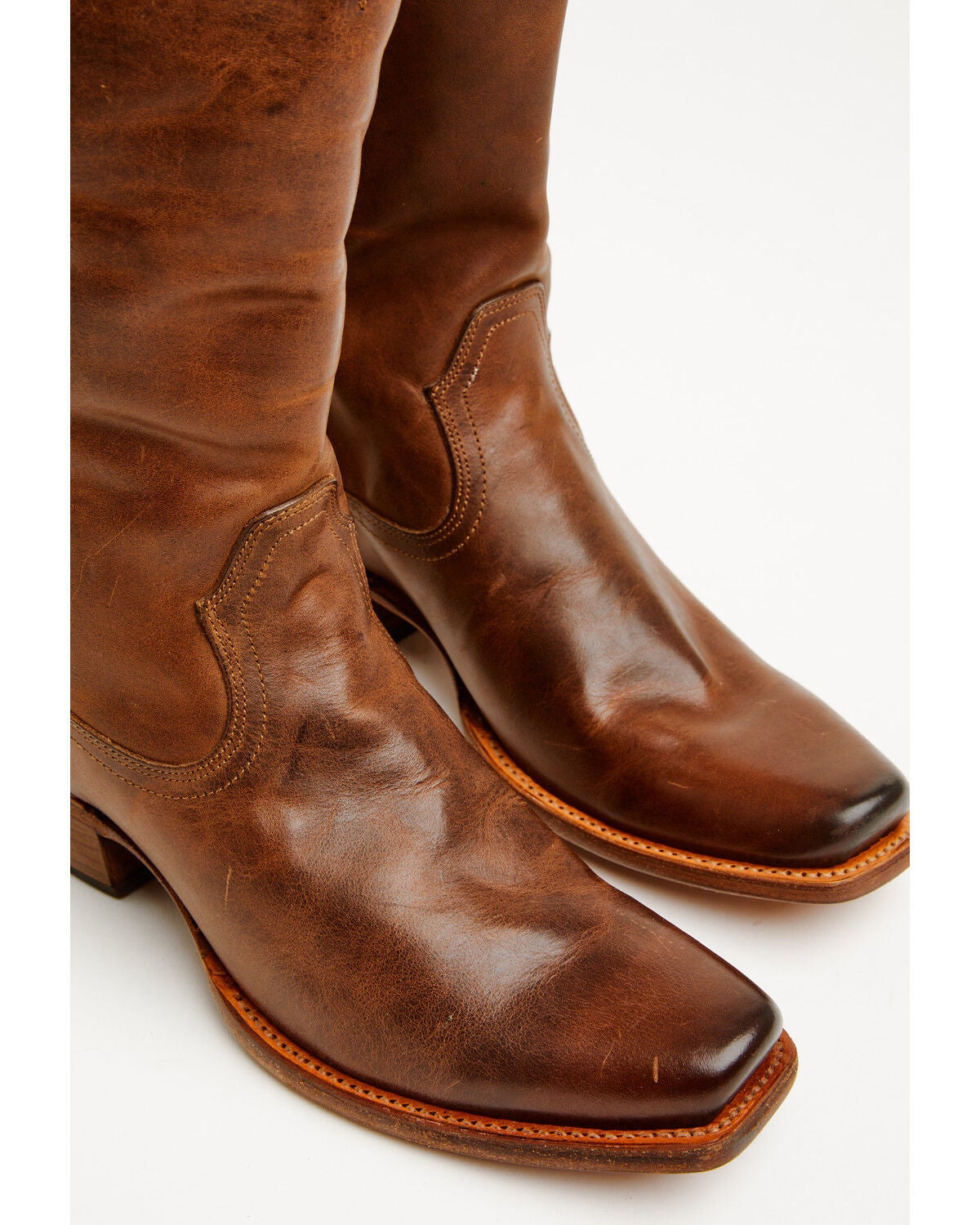 Image #7 - Cleo + Wolf Women's Ivy Western Boots - Fashion Square Toe, Sand, hi-res