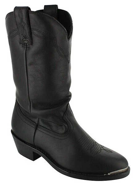 Shyanne Women's Patsy Slouch Western Boots - Medium Toe, Black, hi-res