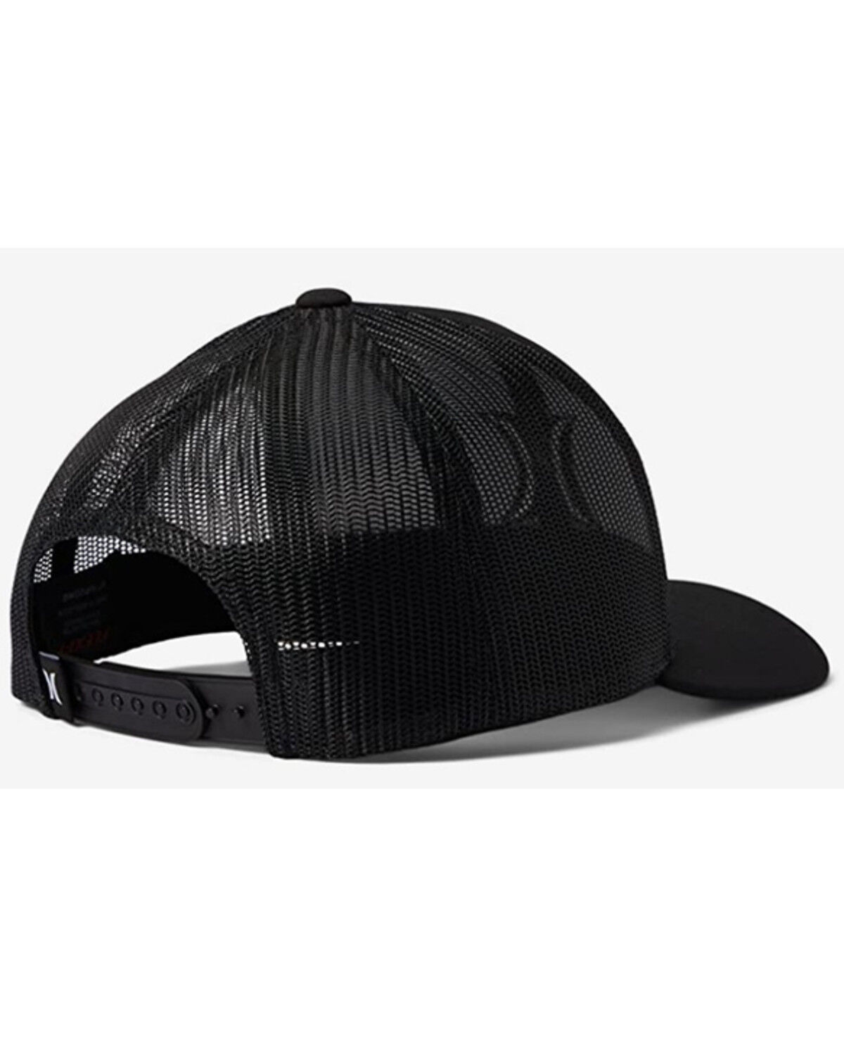 Image #2 - Hurley Men's Del Mar Ball Cap, Black, hi-res