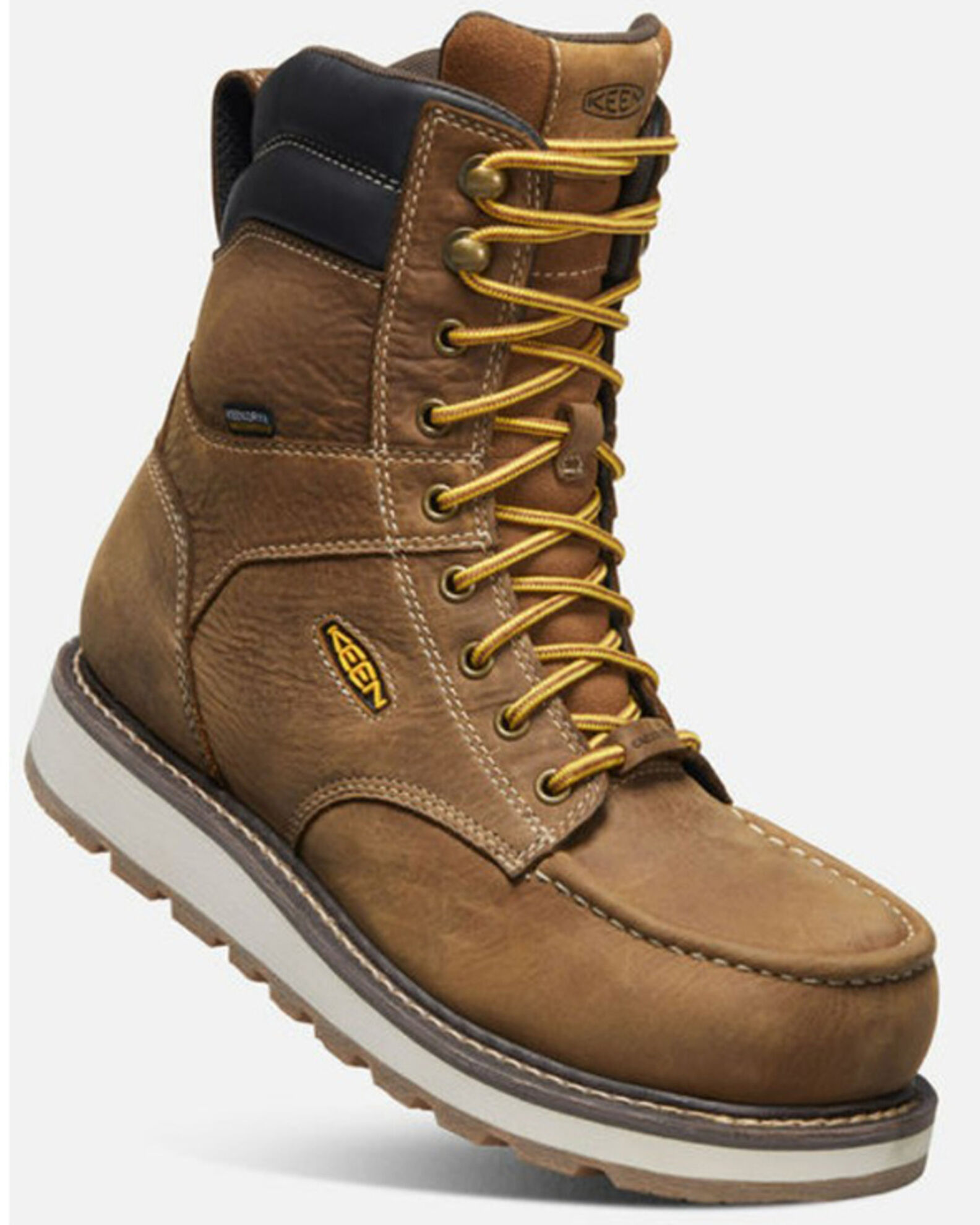 Keen Utility Men s 8 Waterproof Cincinnati Moc Carbon Fiber Toe Work Boot 9
