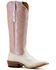 Image #1 - Ariat Women's Futurity Blanche Tall Western Boots - Square Toe, Ivory, hi-res