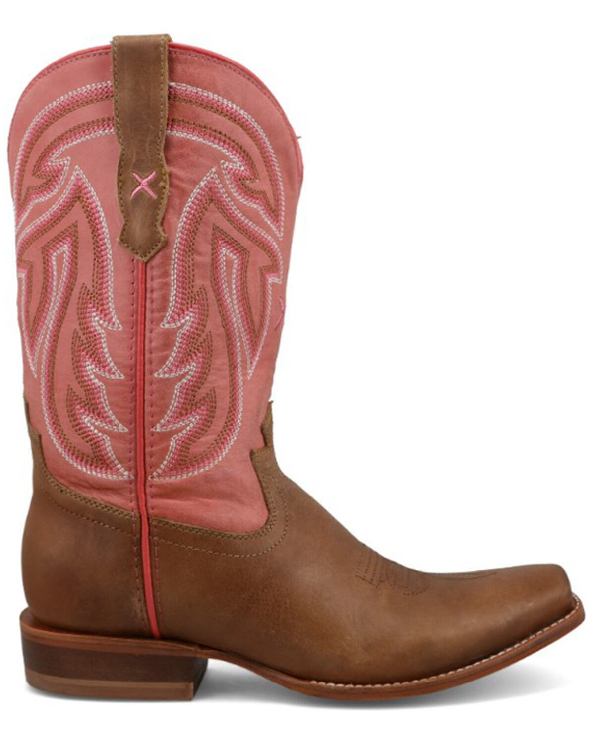 Image #2 - Twisted X Women's 11" Rancher Western Boots - Square Toe, Tan, hi-res