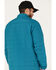Image #4 - Brothers and Sons Men's Performance Lightweight Puffer Packable Jacket, Teal, hi-res