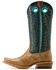 Image #3 - Ariat Women's Futurity Boon Western Boots - Square Toe, Teal, hi-res