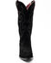 Image #4 - Ferrini Women's Quinn Roughout Western Boots - Round Toe, Black, hi-res