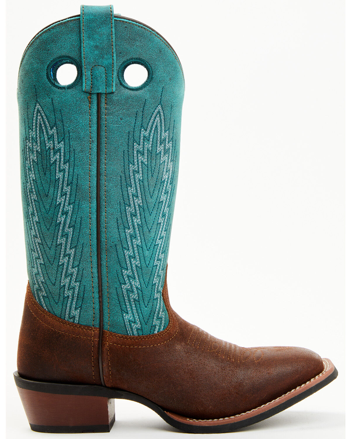 Image #2 - Laredo Women's Sable Western Boots - Broad Square Toe, Brown, hi-res