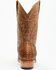 Image #5 - Cody James Men's Exotic Python Western Boots - Medium Toe, Brown, hi-res
