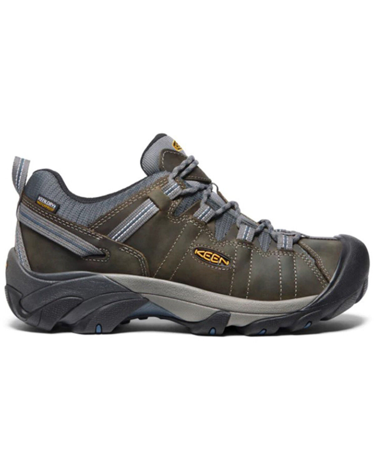 Image #2 - Keen Men's Targhee II Waterproof Hiking Boots - Soft Toe, Grey, hi-res