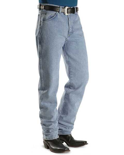 Image #2 - Wrangler Men's Rugged Wear Relaxed Fit Jeans, Vintage Indigo, hi-res
