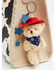 Image #2 - Shyanne Americana Cowgirl Bear Bag Charm, Blue, hi-res