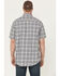 Image #4 - Ariat Men's Rebar Made Tough Short Sleeve Button-Down Stretch Work Shirt, Dark Grey, hi-res