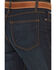 Image #4 - Cinch Women's Jenna Dark Wash Straight Leg Relaxed Fit Stretch Denim Jeans, Indigo, hi-res