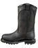 Image #2 - Carhartt Women's Waterproof Western Work Boots - Soft Toe, Jet Black, hi-res