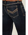 Image #4 - Cody James Men's Night Ranger Dark Wash Slim Bootcut Stretch Denim Jeans, Dark Wash, hi-res