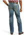 Ariat Men's M5 Ridgeline Medium Wash Slim Straight Jeans, Med Stone, hi-res