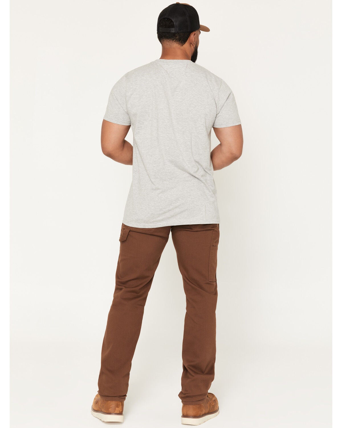 Image #3 - Dickies Men's Tough Max Carpenter Straight Pants, Brown, hi-res