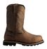 Image #2 - Justin Men's Pulley Waterproof Met Guard Pull On Work Boots - Composite Toe, Brown, hi-res