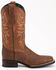 Image #2 - Ferrini Men's Toro Western Performance Boots - Square Toe, Brandy Brown, hi-res