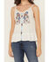 Image #3 - Shyanne Women's Embroidered Cami, Ivory, hi-res