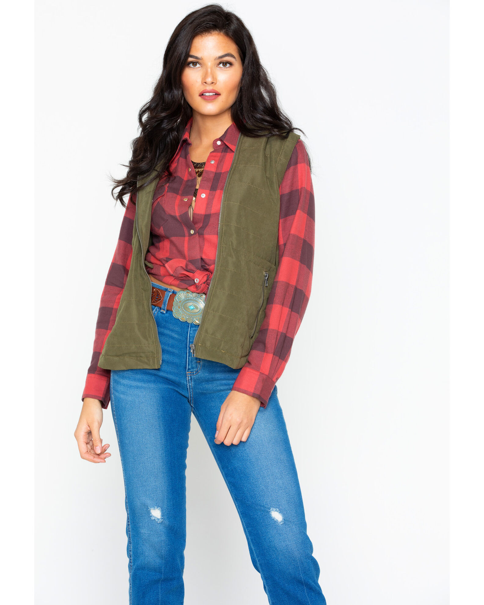 Jack By BB Dakota Women s Hey Ya Hooded Vest Country Outfitter
