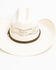 Cody James Men's 20X Low Cattleman Pro Rodeo Straw Hat , Natural, hi-res