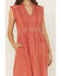 Image #3 - Ariat Women's Sunset Set Of Mind Sleeveless Maxi Dress, Rust Copper, hi-res
