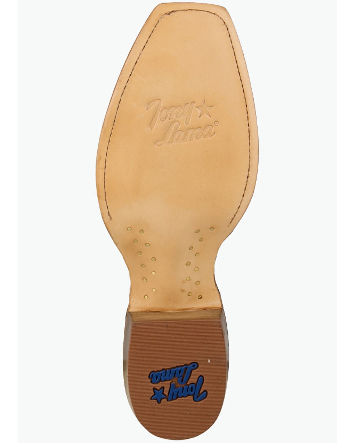 Image #7 - Tony Lama Men's Jax Ranchero Suede Western Boots - Square Toe, Black, hi-res