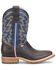 Image #1 - Double H Men's USA Long Western Boots - Square Toe, Brown, hi-res