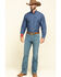 Image #6 - RANK 45® Men's Scoreline 4-Way Performance Stretch Slim Fit Bootcut Jeans, Blue, hi-res