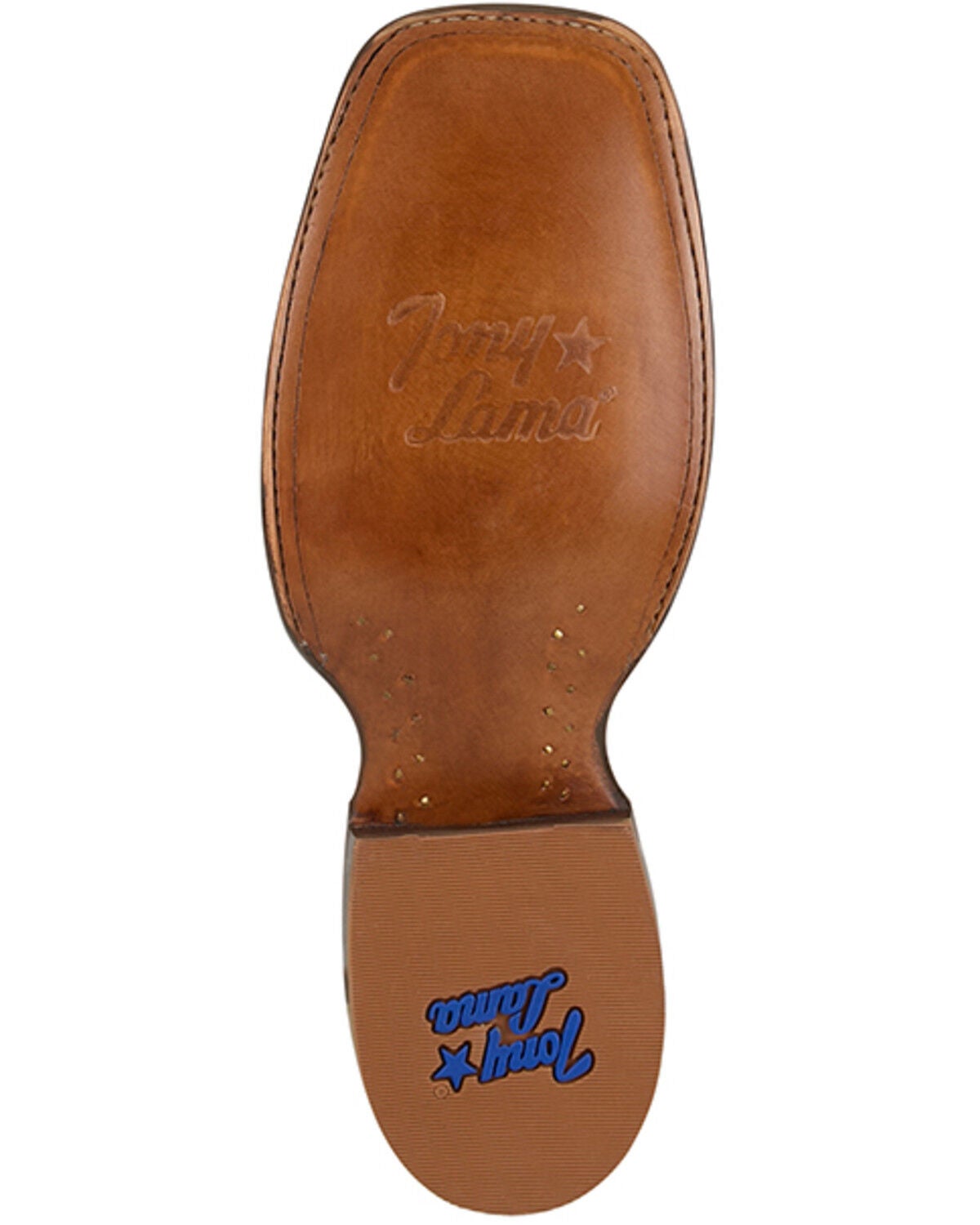 Image #7 - Tony Lama Women's Madison Western Boots - Broad Square Toe, Teal, hi-res